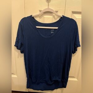 A New Day Blue Scoop Neck Tshirt
